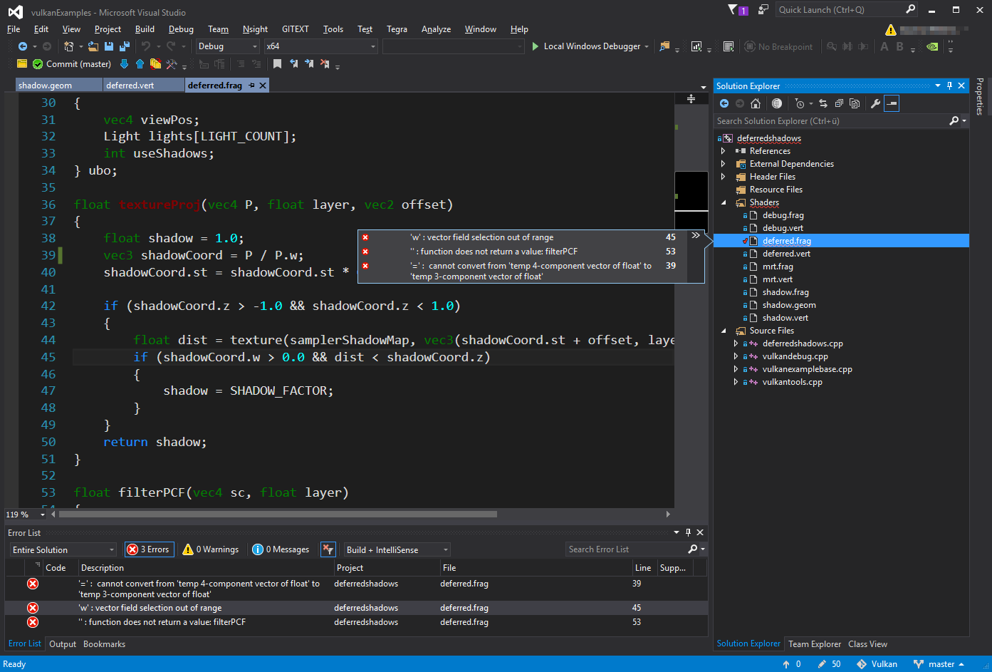 SPIR-V Extension for Visual Studio - Sascha Willems